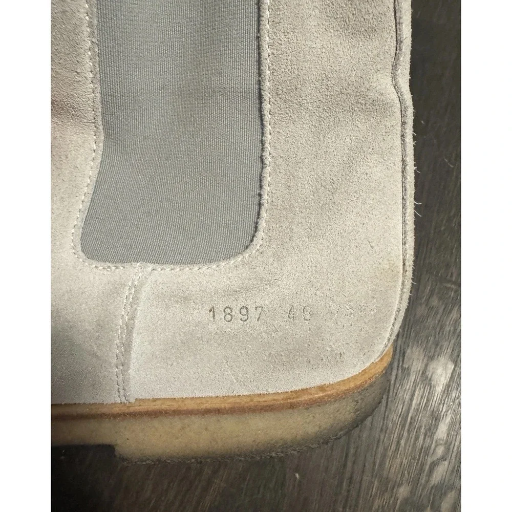 Common‎ Projects Chelsea Boots in Suede Tan Size 46 Chukka